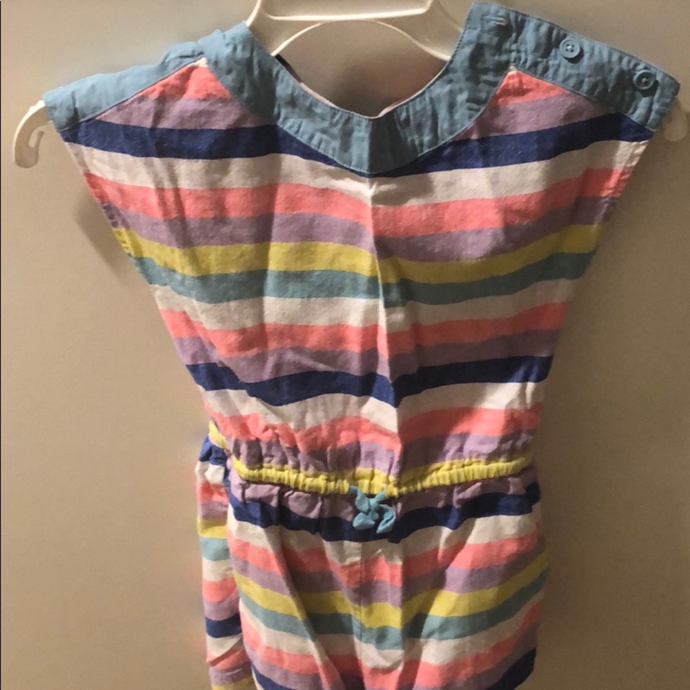 Mini Boden striped romper